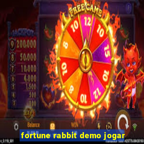 fortune rabbit demo jogar