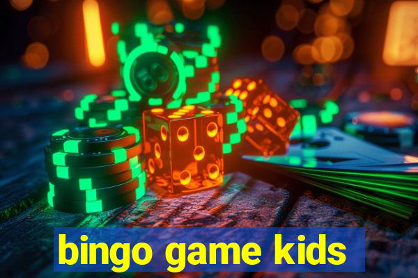 bingo game kids