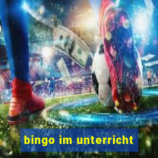 bingo im unterricht