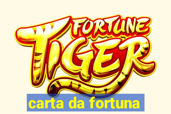 carta da fortuna