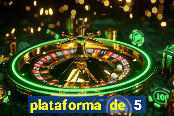 plataforma de 5 reais fortune tiger