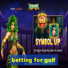 betting for golf