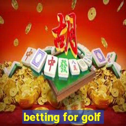 betting for golf