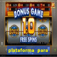 plataforma para jogar fortune tiger