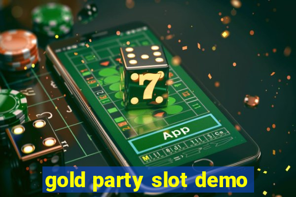 gold party slot demo