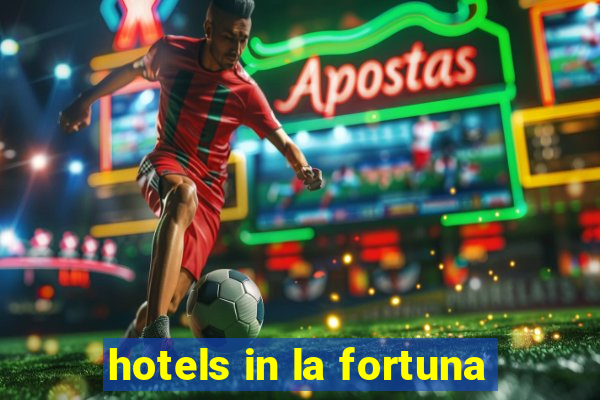 hotels in la fortuna