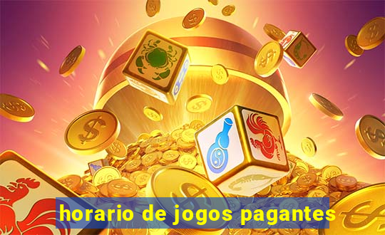 horario de jogos pagantes