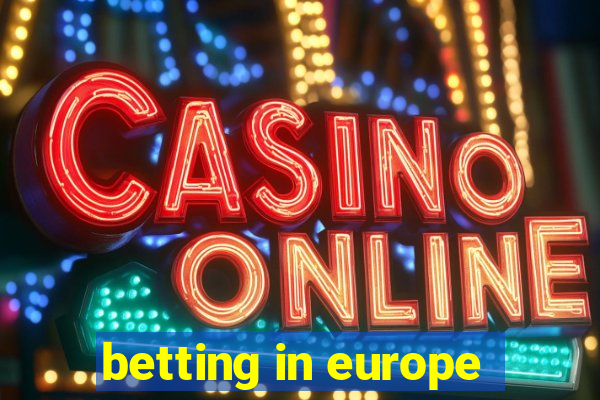 betting in europe