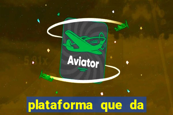 plataforma que da 5 reais no cadastro