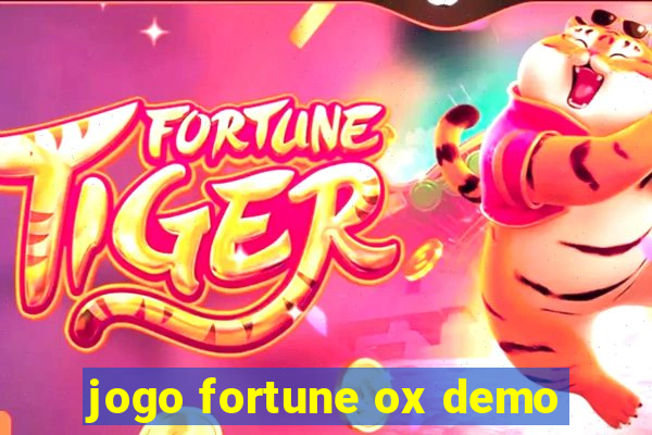 jogo fortune ox demo