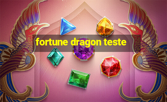 fortune dragon teste