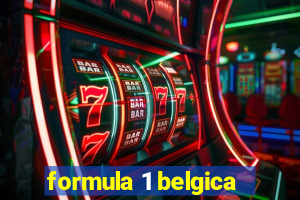 formula 1 belgica