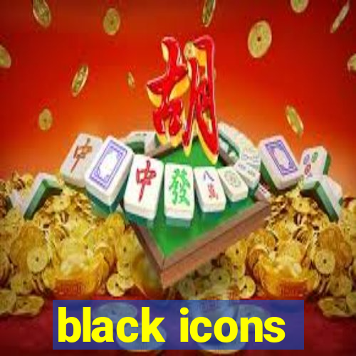 black icons