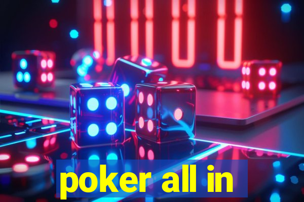 poker all in