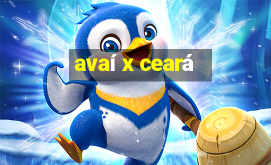 avaí x ceará