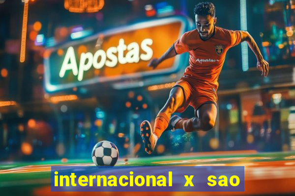 internacional x sao paulo palpite