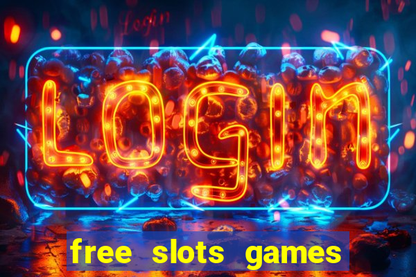 free slots games real money