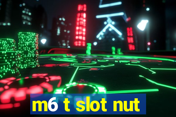 m6 t slot nut