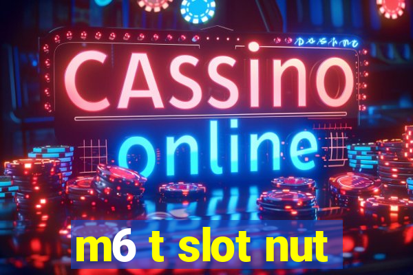 m6 t slot nut