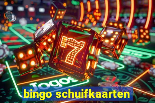 bingo schuifkaarten