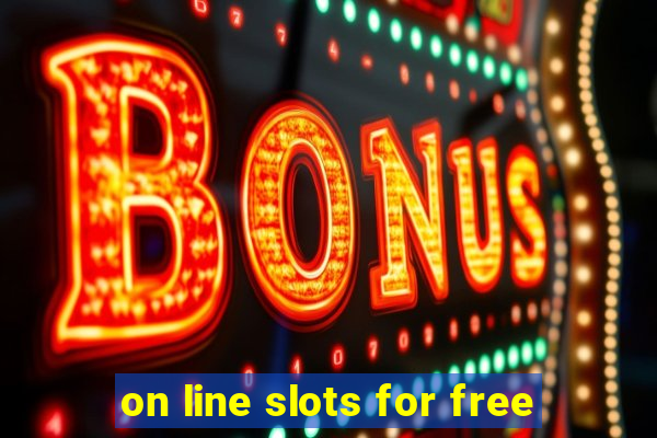 on line slots for free