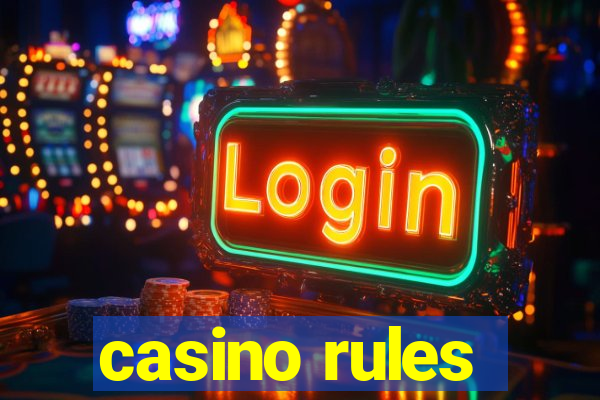 casino rules