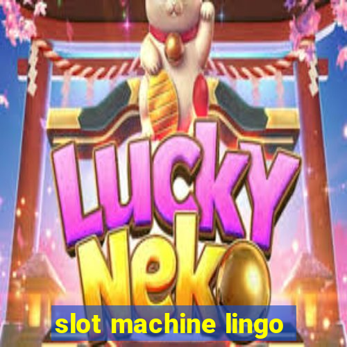 slot machine lingo