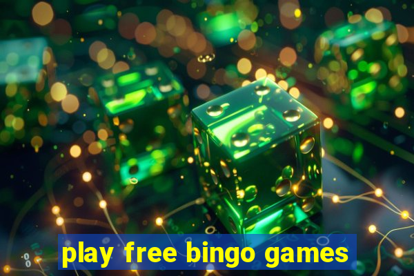 play free bingo games