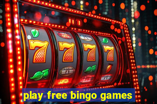 play free bingo games