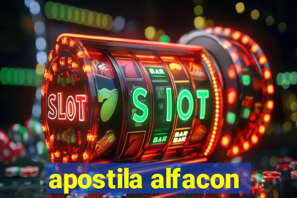 apostila alfacon