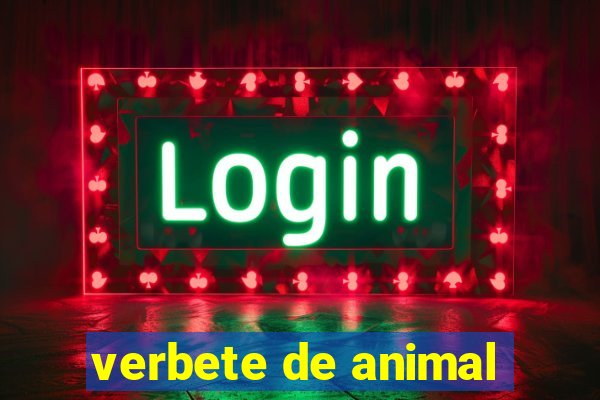 verbete de animal