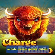 mobile casino games online