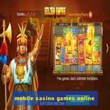 mobile casino games online