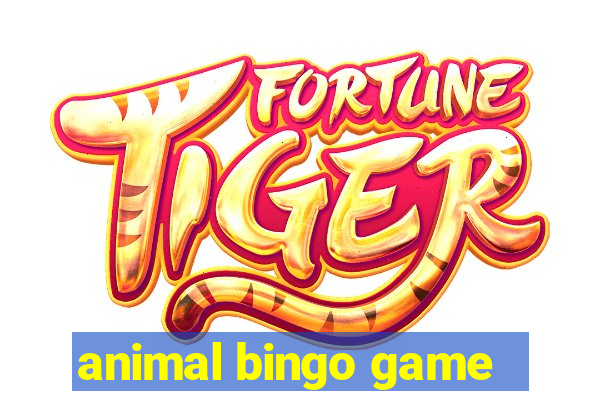 animal bingo game