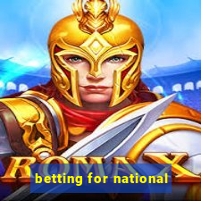 betting for national