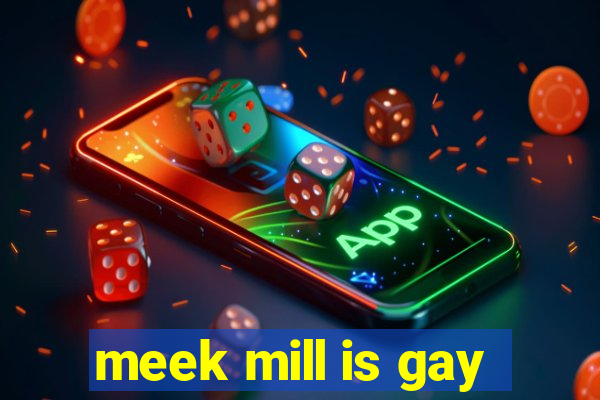 meek mill is gay