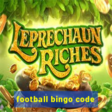 football bingo code