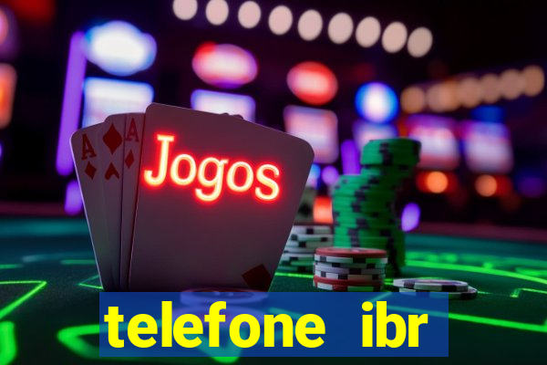 telefone ibr vitória da conquista