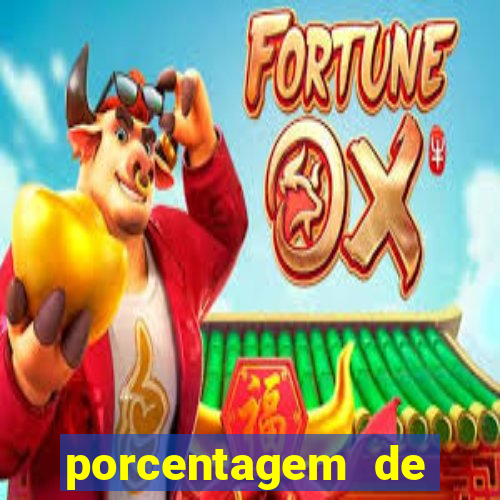 porcentagem de pagamento slots