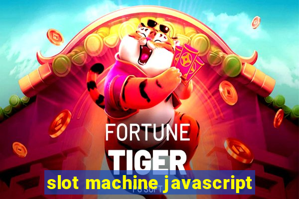 slot machine javascript