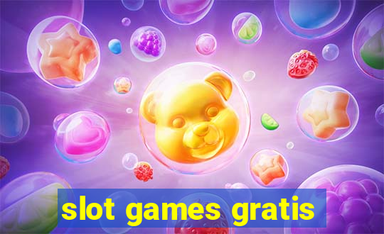 slot games gratis