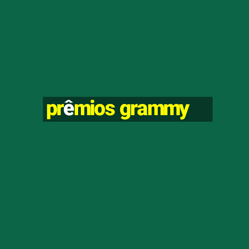 prêmios grammy