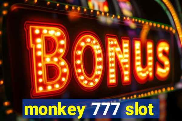 monkey 777 slot