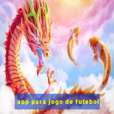 app para jogo de futebol