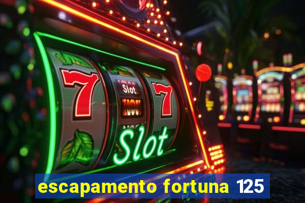 escapamento fortuna 125