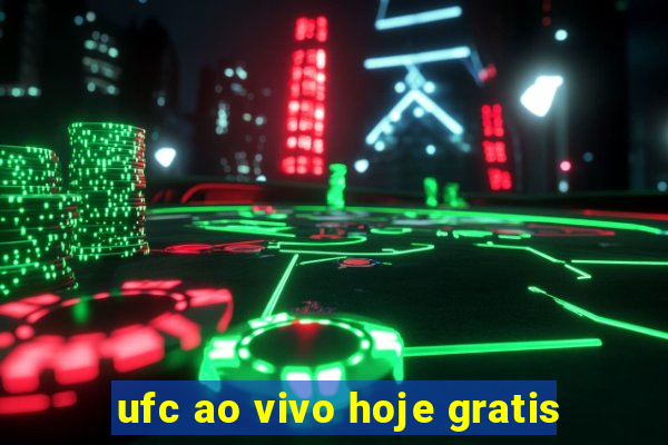 ufc ao vivo hoje gratis