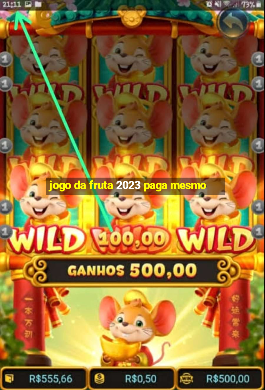 jogo da fruta 2023 paga mesmo