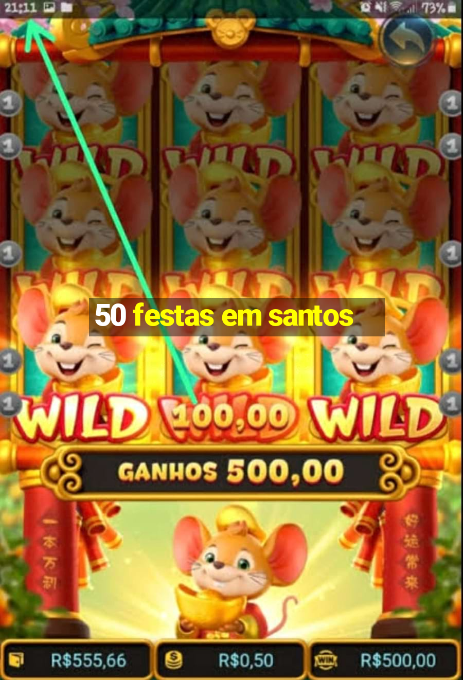 50 festas em santos