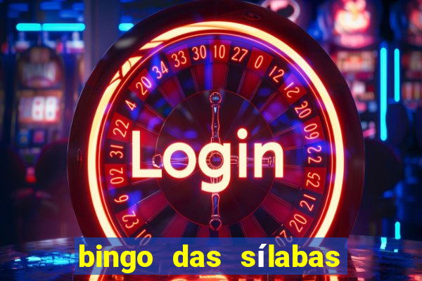 bingo das sílabas como jogar