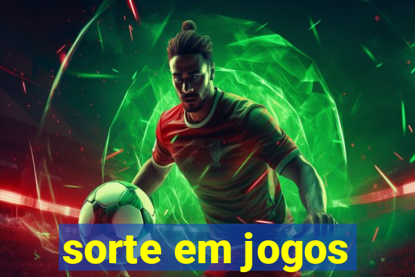 sorte em jogos